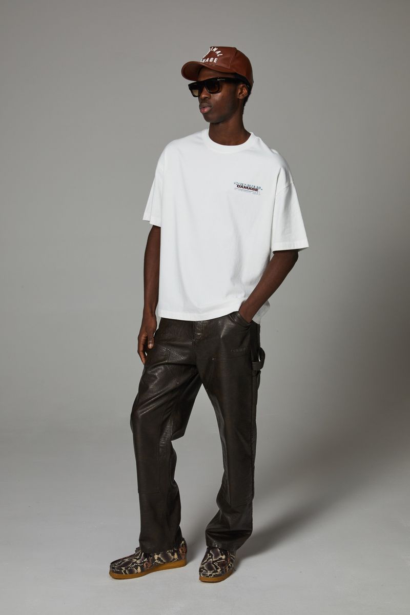 Criminal Damage Men's T-Shirt - White