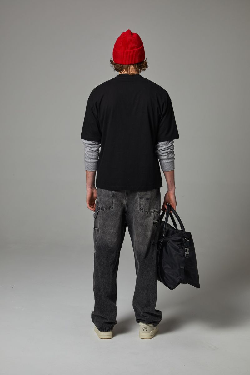 Criminal Damage Men's T-Shirt - Black