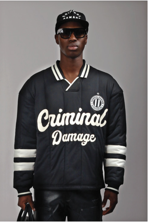 Criminal Damage Men's Jacket- Black
