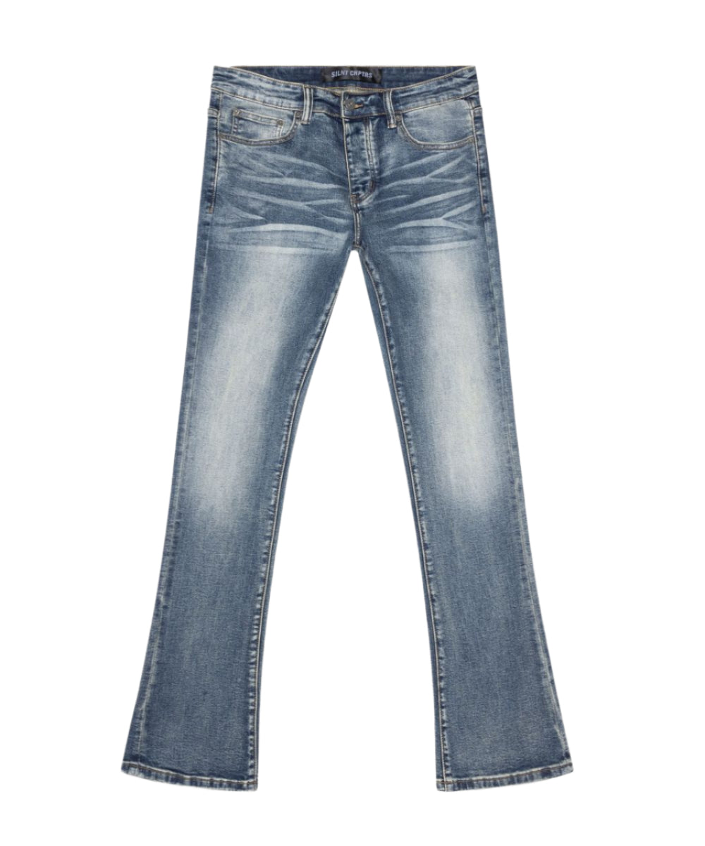 Silnt Chptrs "Chptrs. Stacked" Jeans - Flared