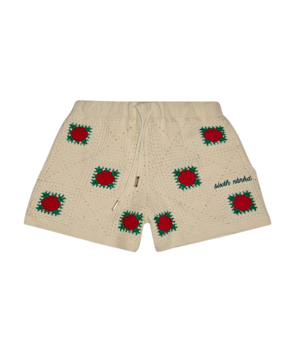 6Th Nbrhd "Handmade" Shorts - Crochet