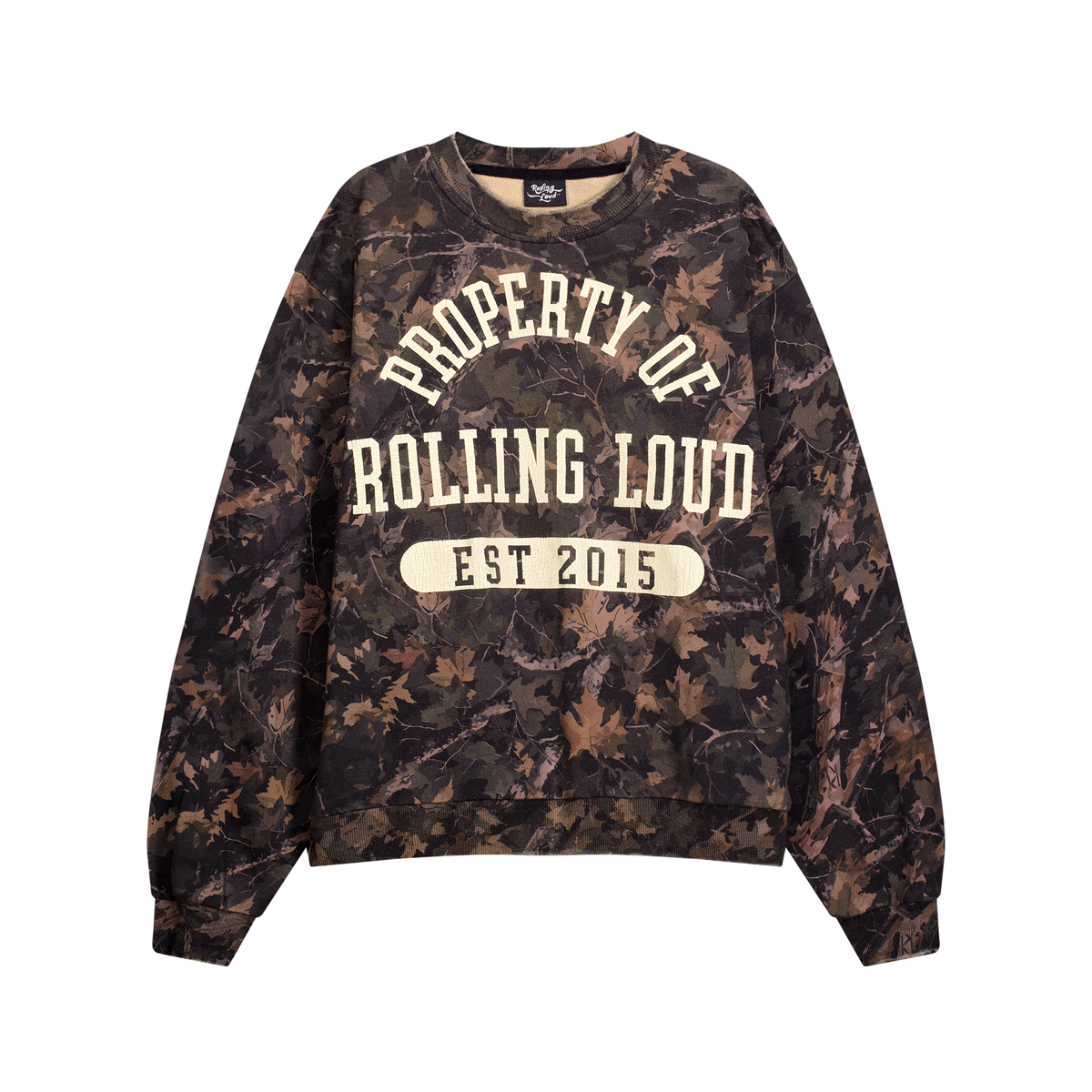 Rolling Loud "Rl Core Trailhead" Sweatshirt - Camouflage Pattern