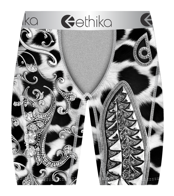 Ethika "Bmr Out West" Underwear - Black And White