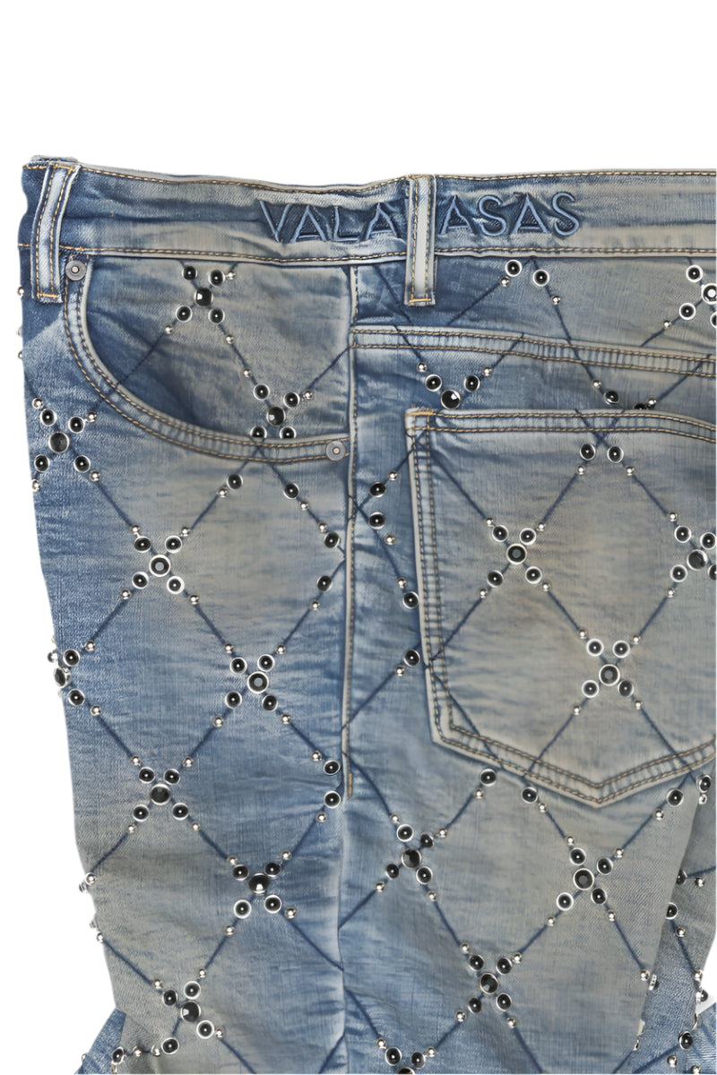 Valabasas "Blur" Jeans - Studded Pattern
