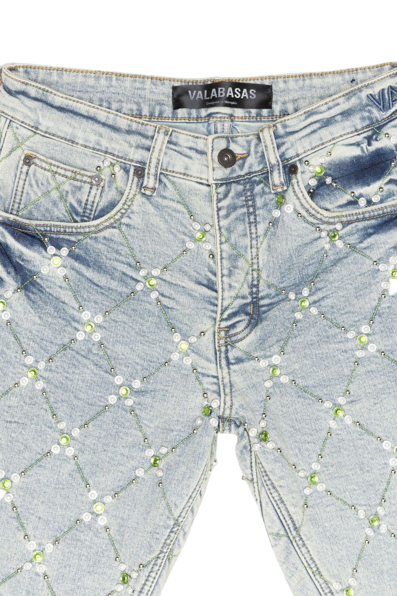 "POP" STACKED Light Vintage Blue