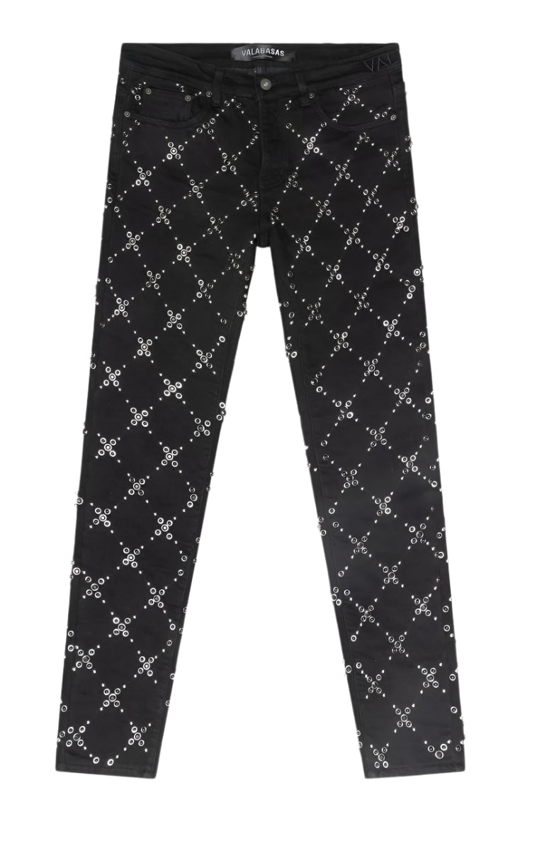 Valabasas Blur Jeans - Studded Pattern