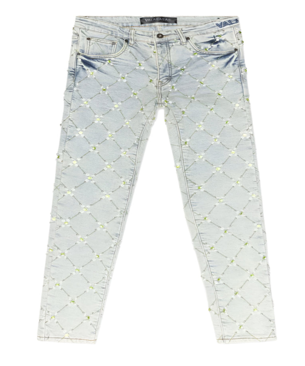 Valabasas Blur Jeans - Studded Pattern