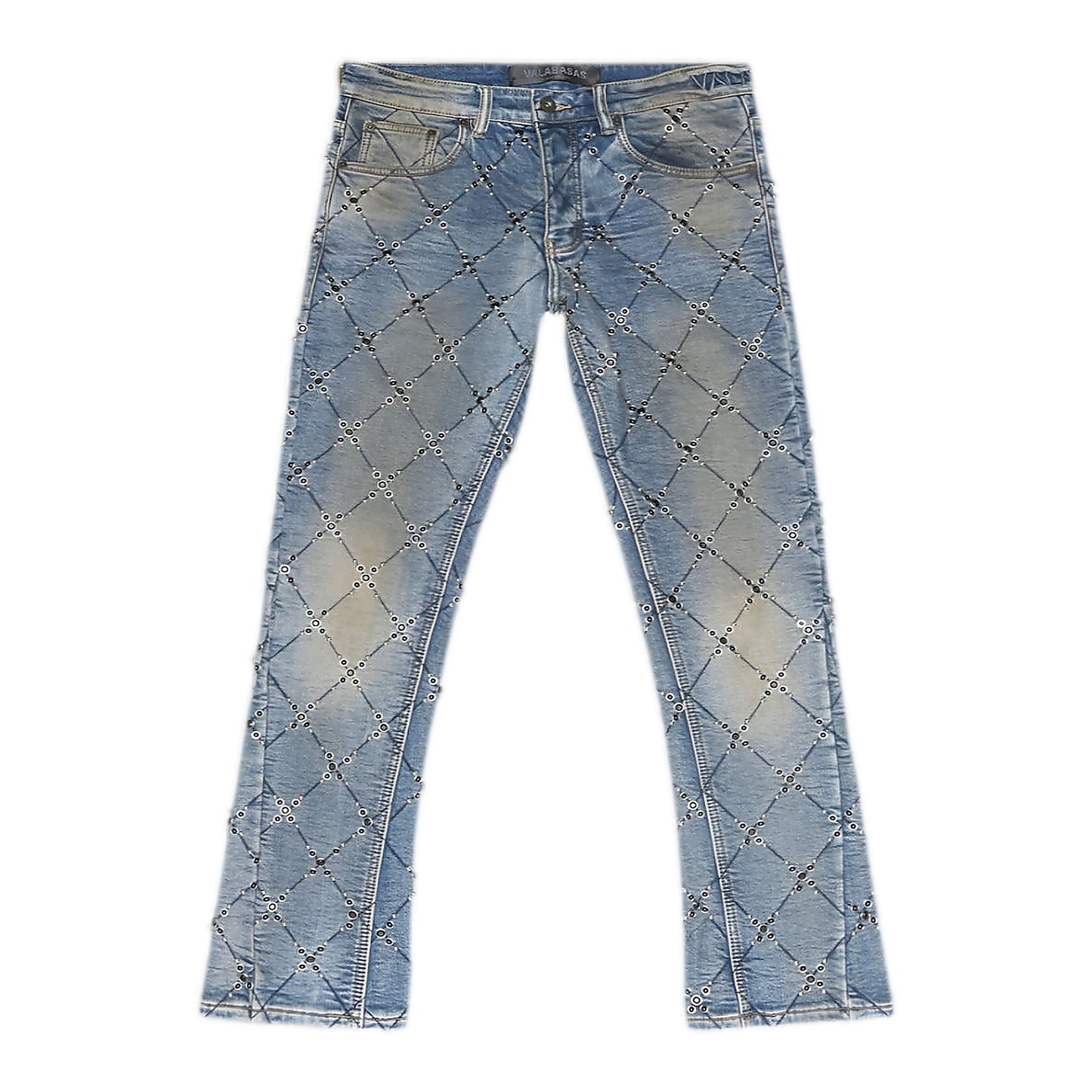 Valabasas "Blur" Jeans - Studded Pattern