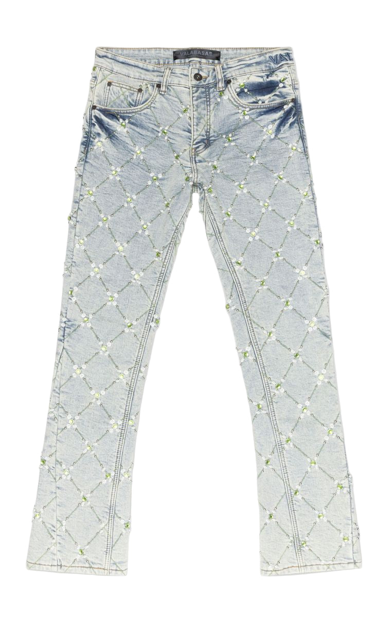 "POP" STACKED Light Vintage Blue