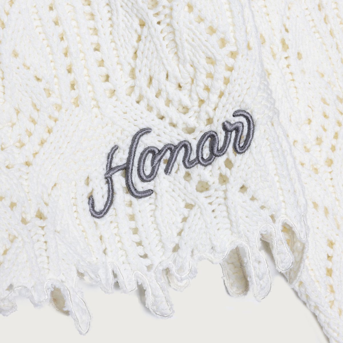 Honor The Gift Crochet Cable Sweater