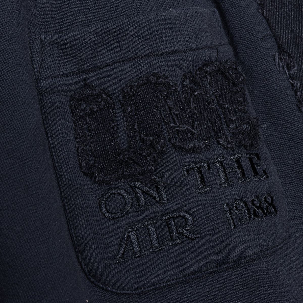 Honor The Gift Two-Tone Denim Jogger Pants - Black