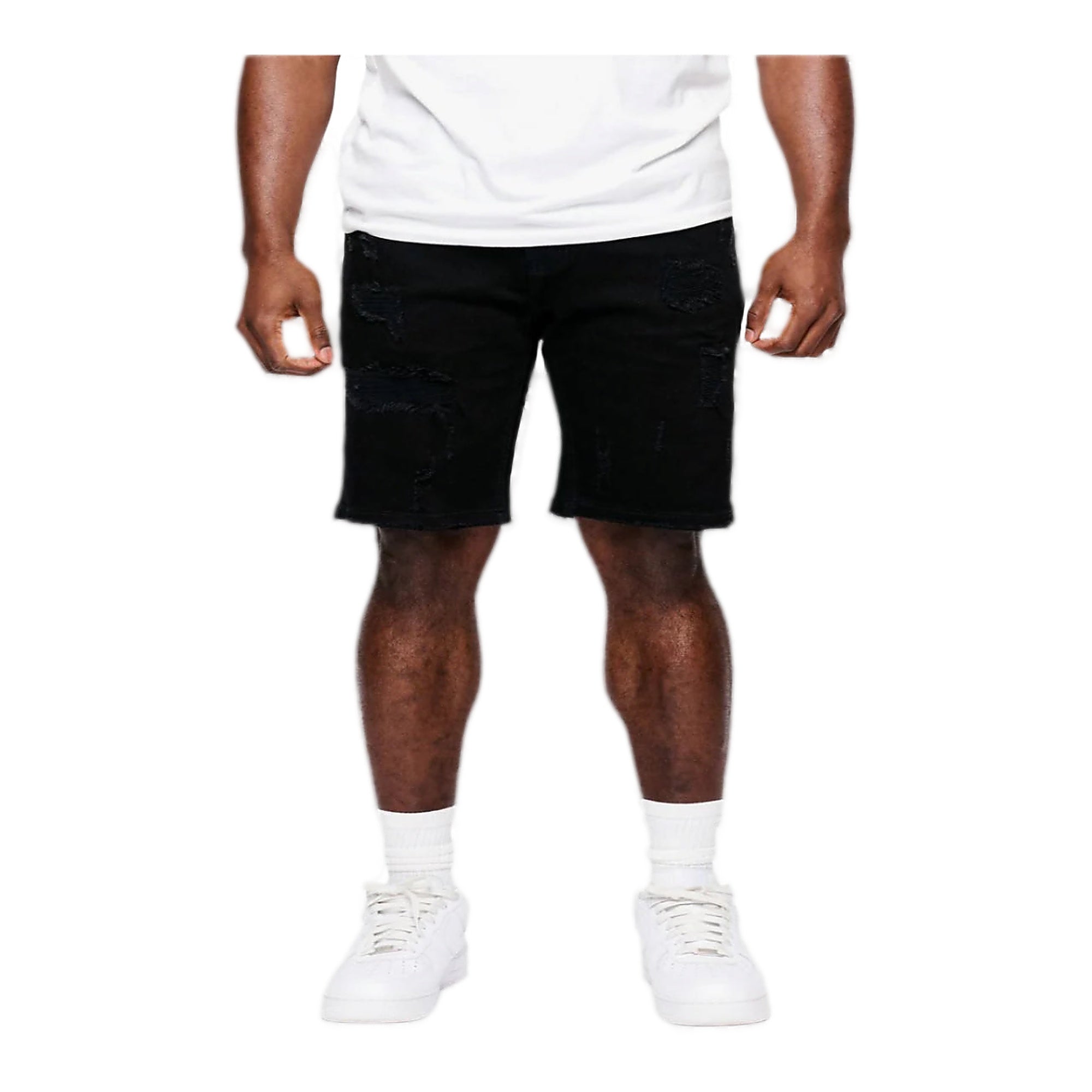 Anom Denim "Horizan Shorts" - Distressed