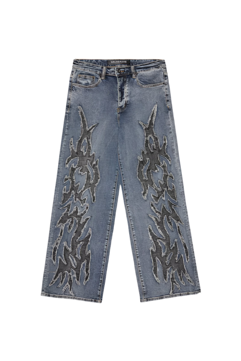 Valabasas "Celestial" Jeans - Embroidered