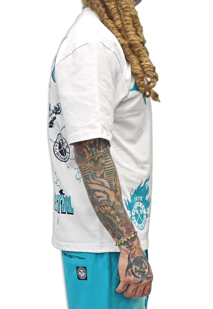Juren White T-Shirt