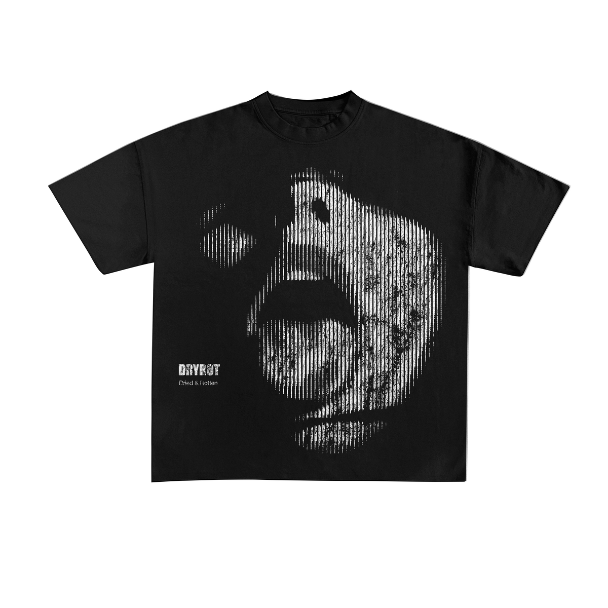 Dry Rot "Open Tee" Men's Black T-Shirt