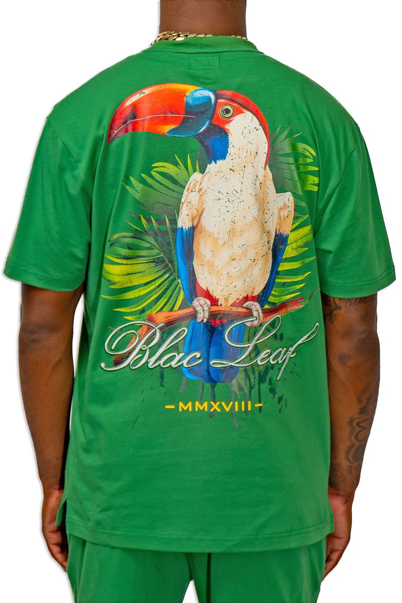 Black Leaf "Paradise Vibes" T-Shirt - Green