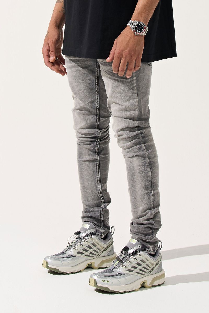 Serenede Titan Grey Jeans – Stretch Denim