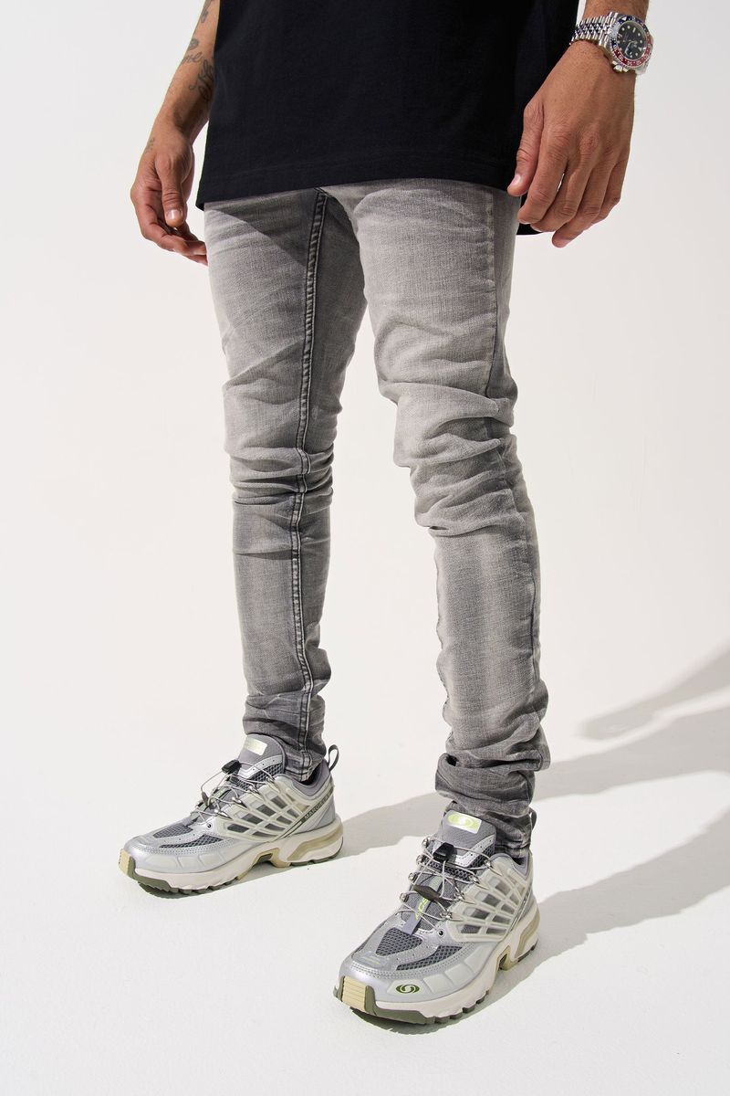 Serenede Titan Grey Jeans – Stretch Denim