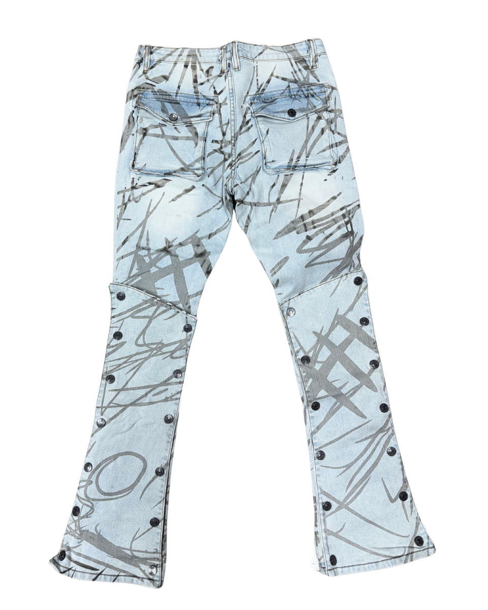 Fame Culture "Emotions" Jeans - Light Wash