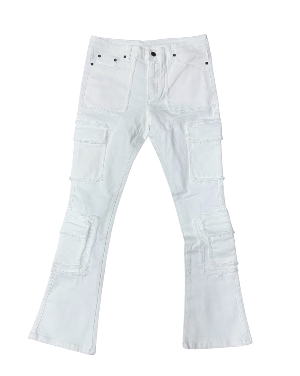 Fame Culture "Cold Lies" Pants - White