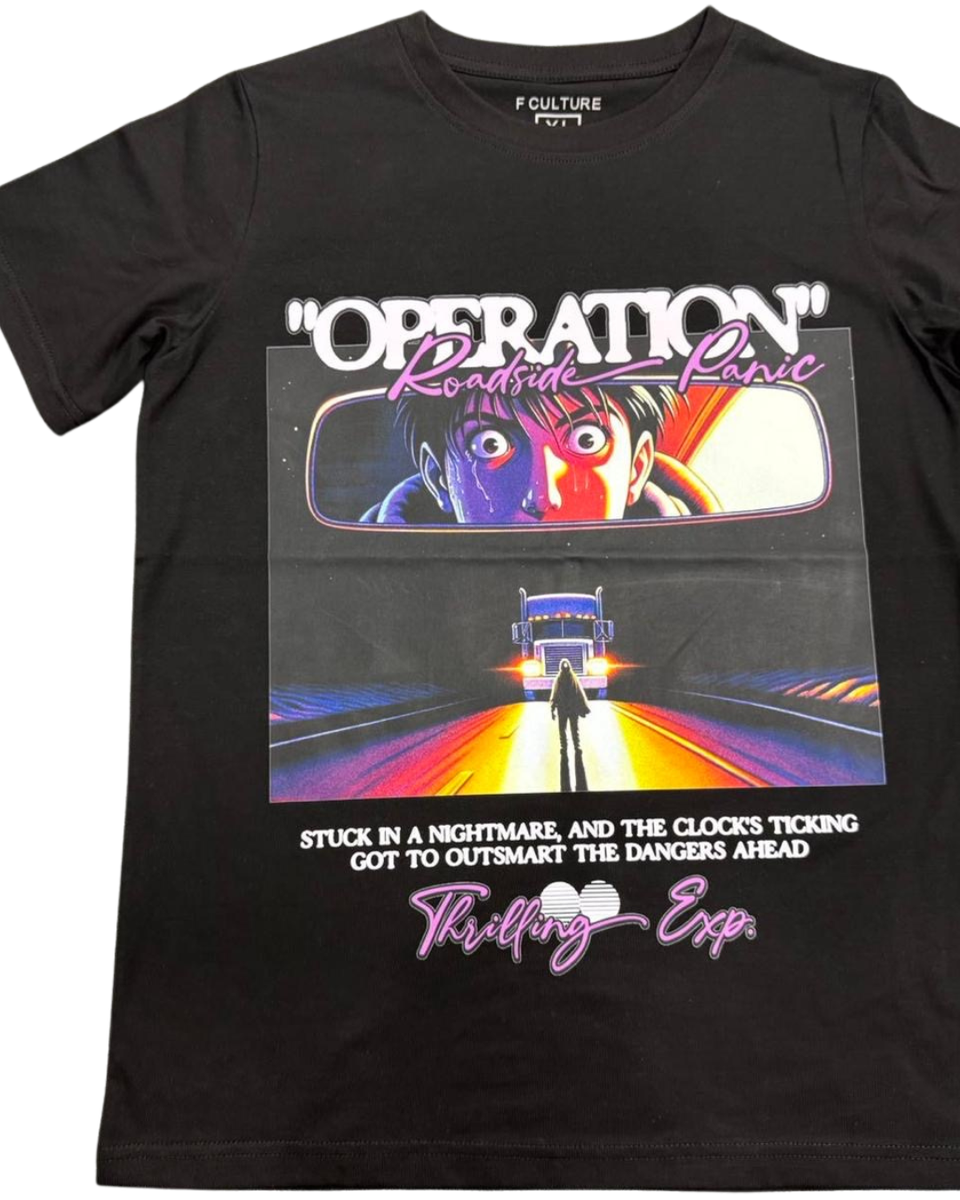 Fame Culture "Operation" T-Shirt - Black
