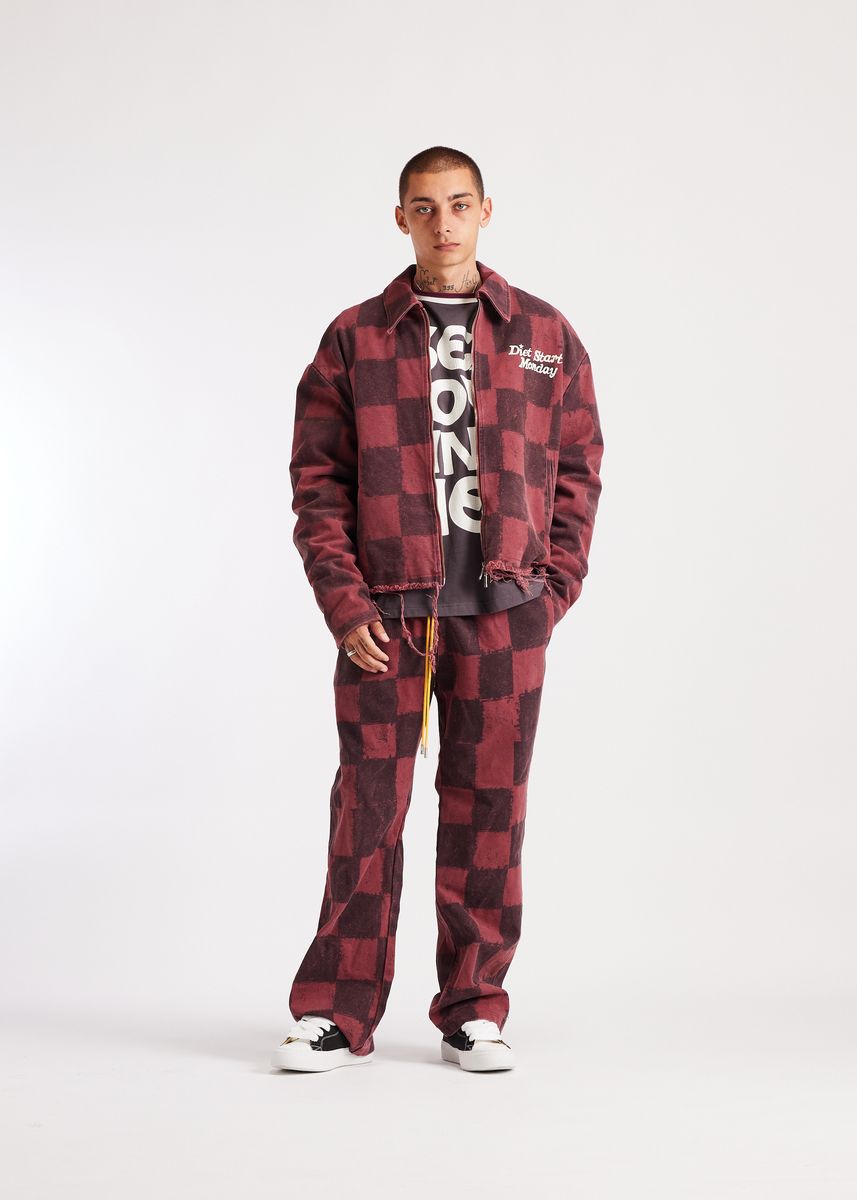 Diet Starts Dylan Jacket Men's - Burgundy