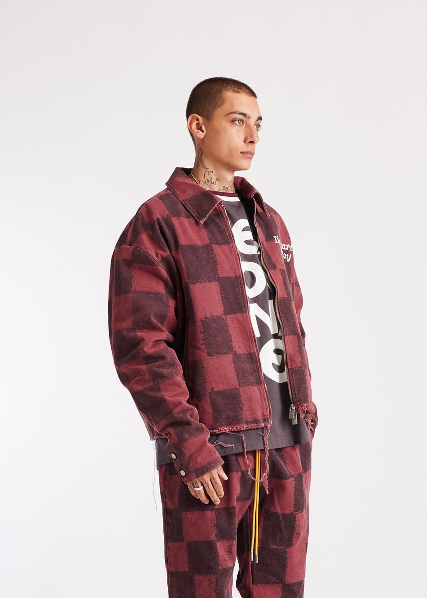 Diet Starts Dylan Jacket Men's - Burgundy