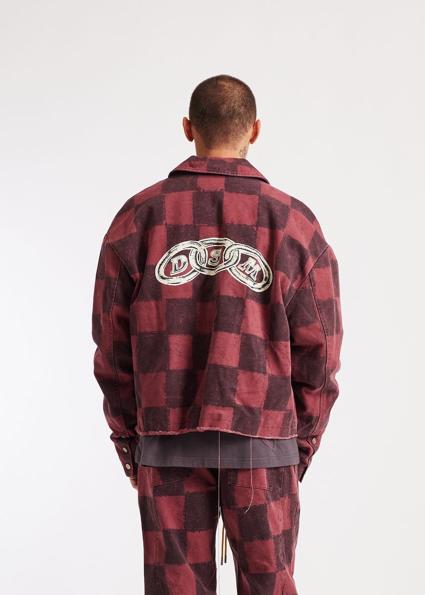 Diet Starts Dylan Jacket Men's - Burgundy