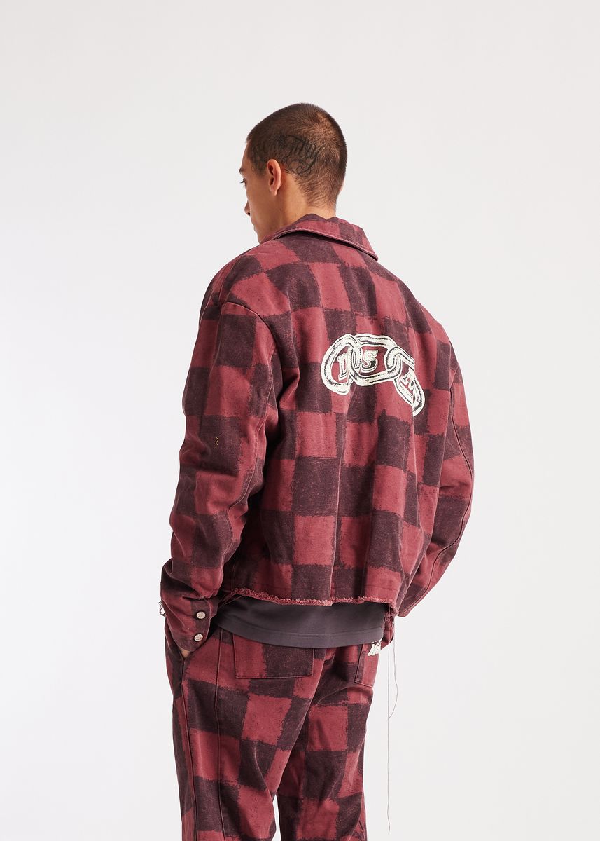 Diet Starts Dylan Jacket Men's - Burgundy