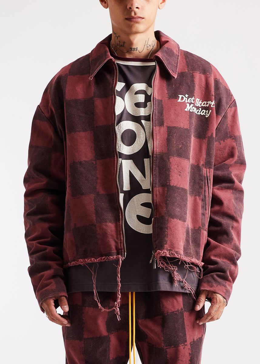 Diet Starts Dylan Jacket Men's - Burgundy