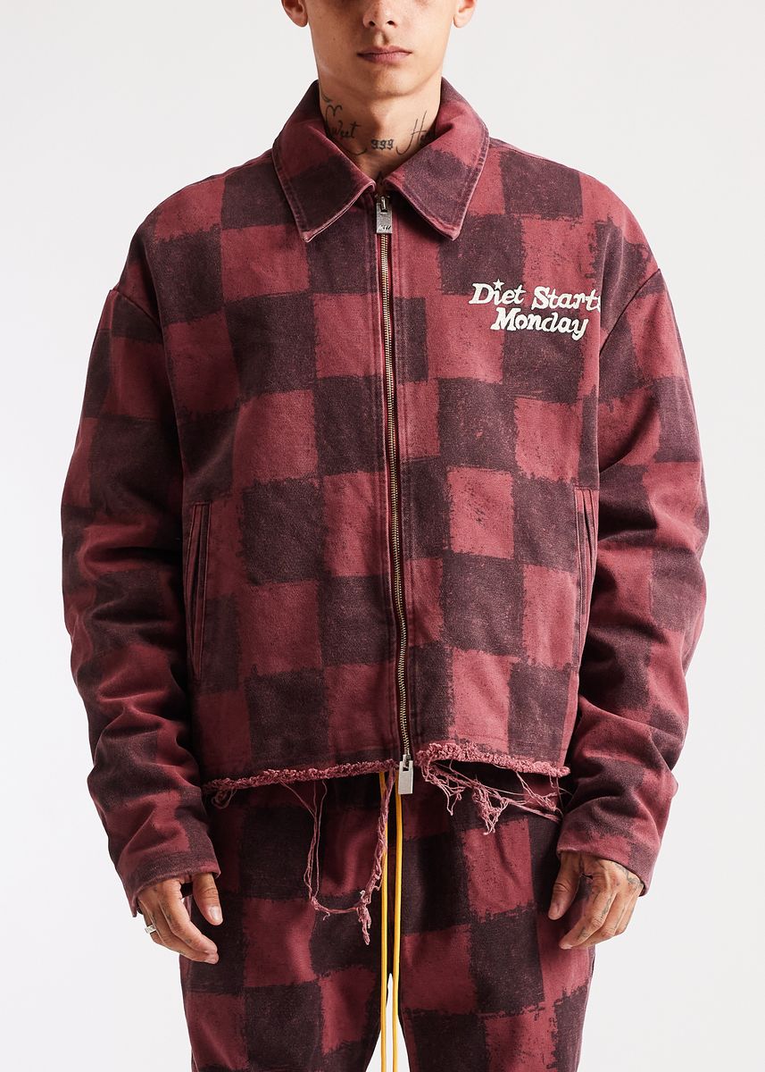 Diet Starts Dylan Jacket Men's - Burgundy