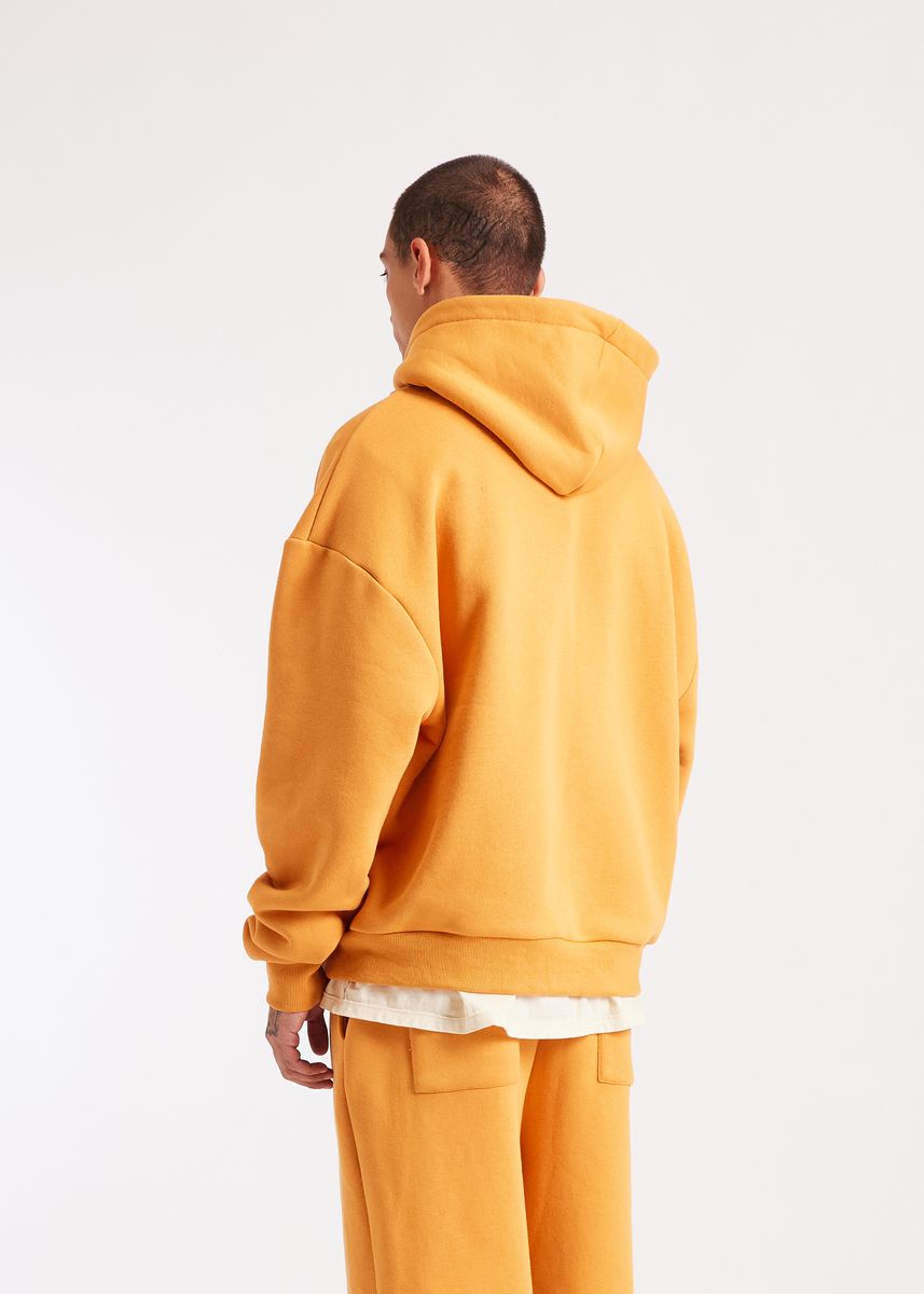 Diet Starts Star Full Zip Sweatshirt - Orange