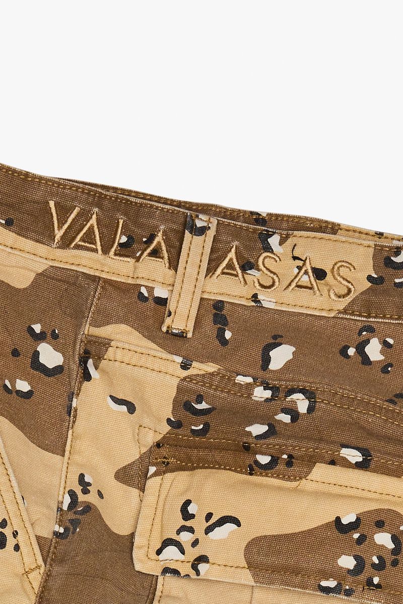 Geno Db Sand Stacked Flare Jean