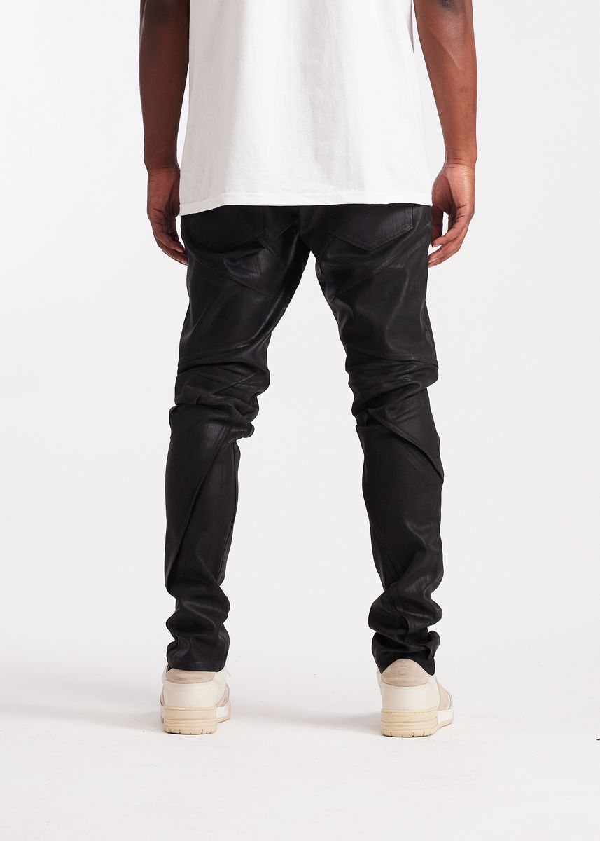 Embellish Noir Denim Men's Jeans - Black