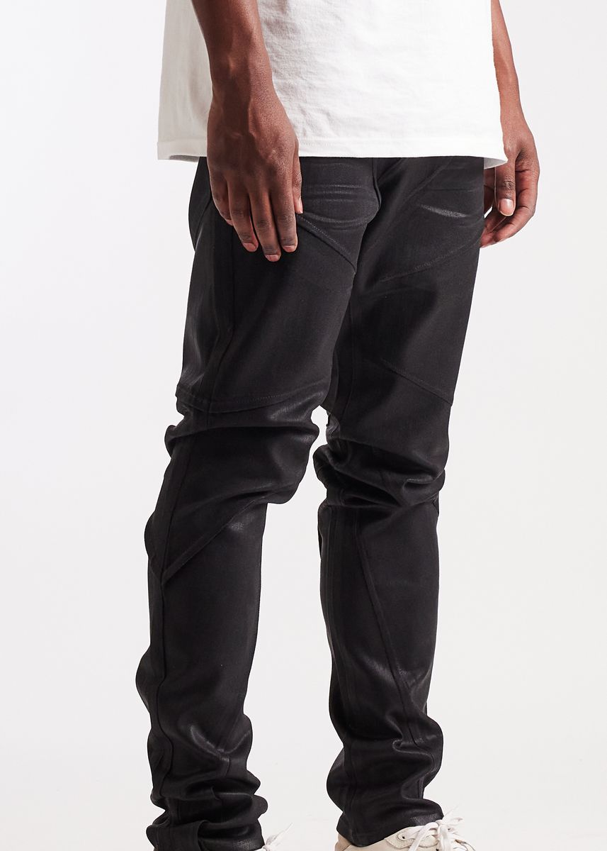 Embellish Noir Denim Men's Jeans - Black