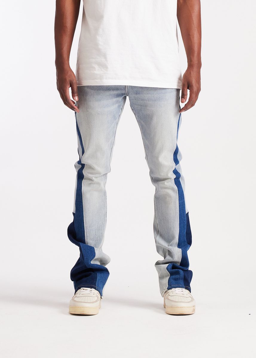 Embellish Lenny Flare Denim Women's Jeans - Light Wash