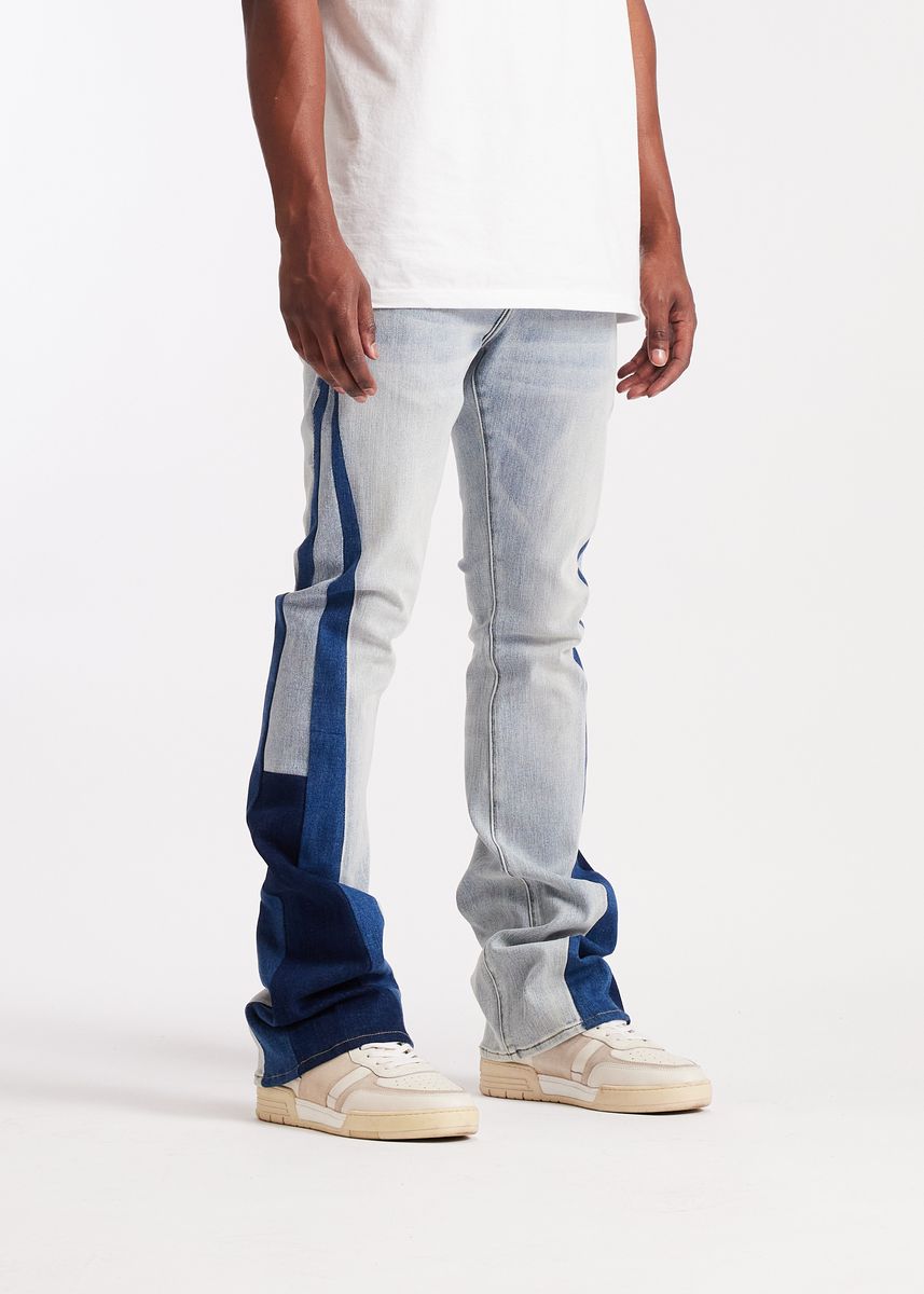 Embellish Lenny Flare Denim Women's Jeans - Light Wash