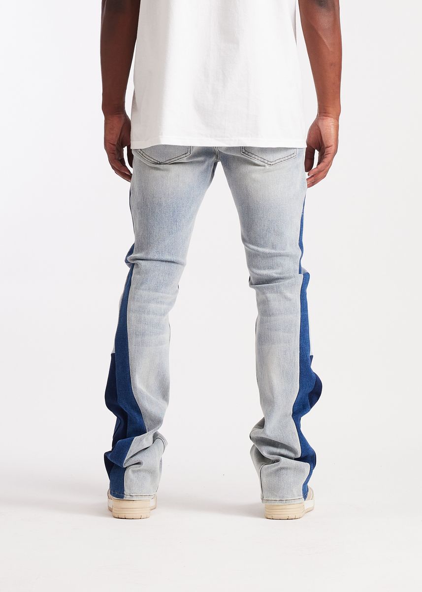 Embellish Lenny Flare Denim Women's Jeans - Light Wash