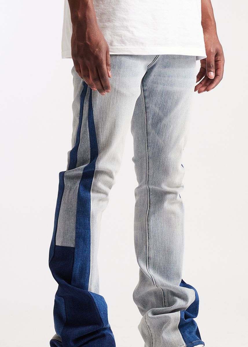 Embellish Lenny Flare Denim Women's Jeans - Light Wash