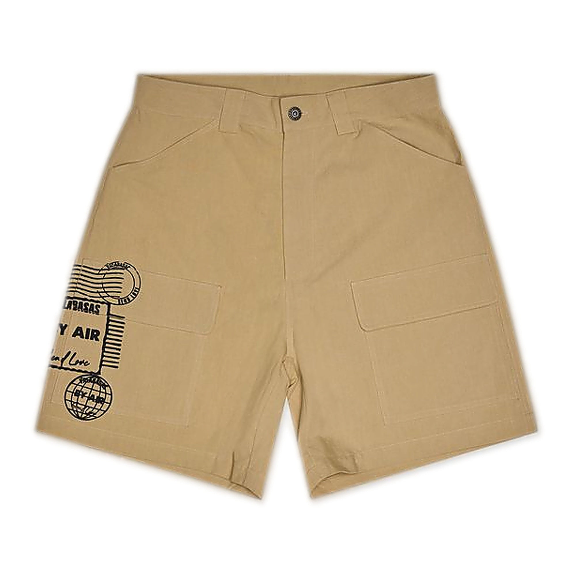 Valabasas "Postal" Men's Shorts - Graphic Print