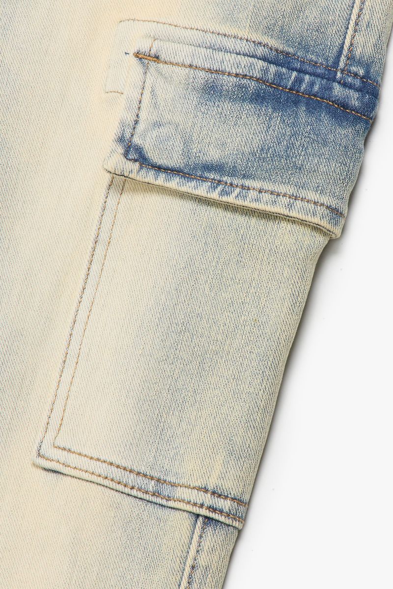"READY" LIGHT VINTAGE SKINNY JEAN