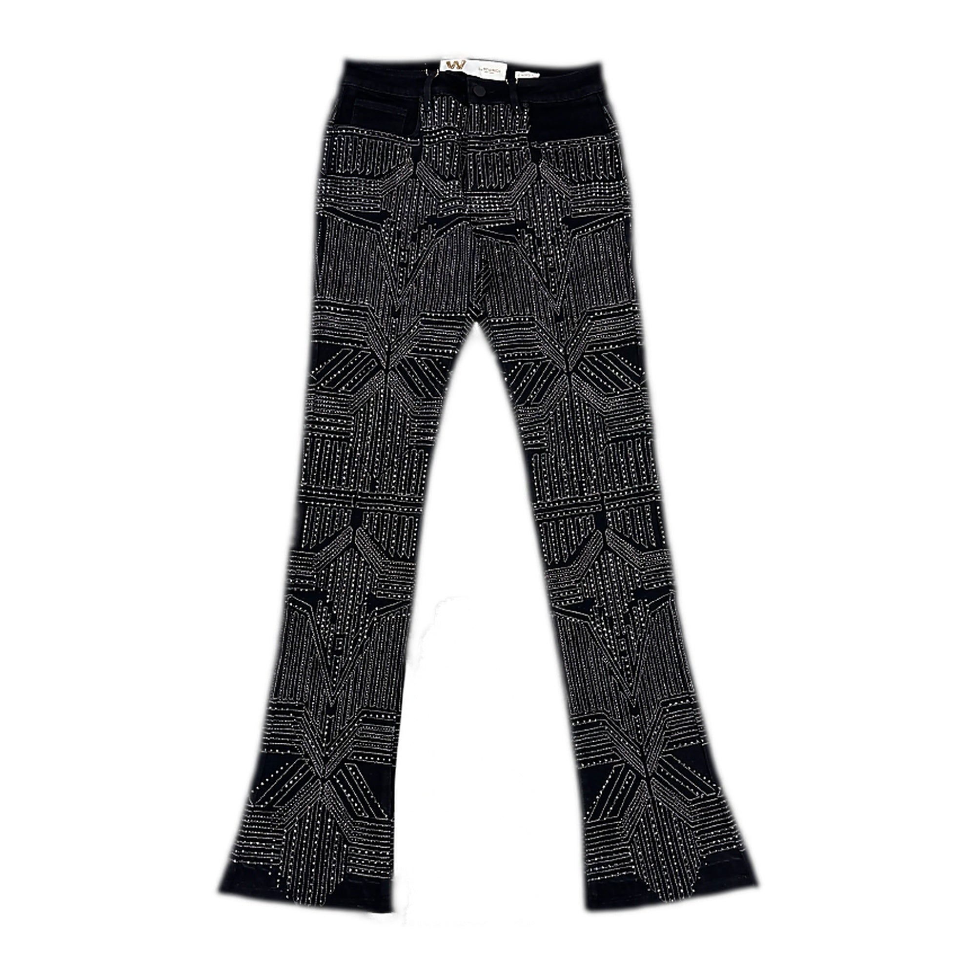 Waimea "M8521D-Jb" Men's Jeans - Black