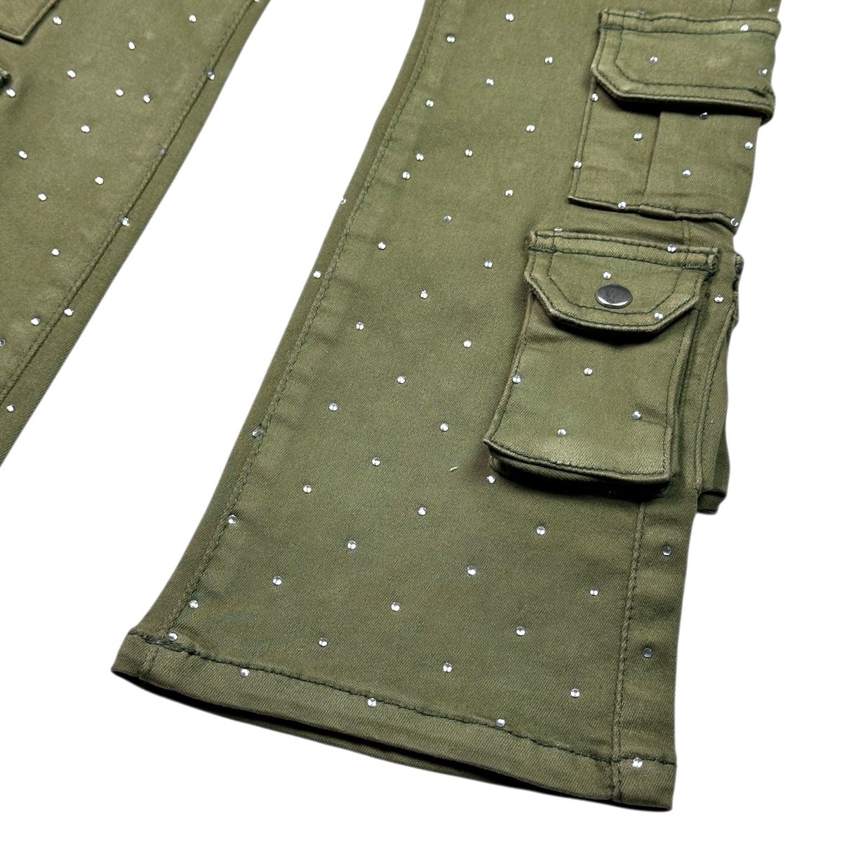 Elite Premium Kids Pants - Olive Green