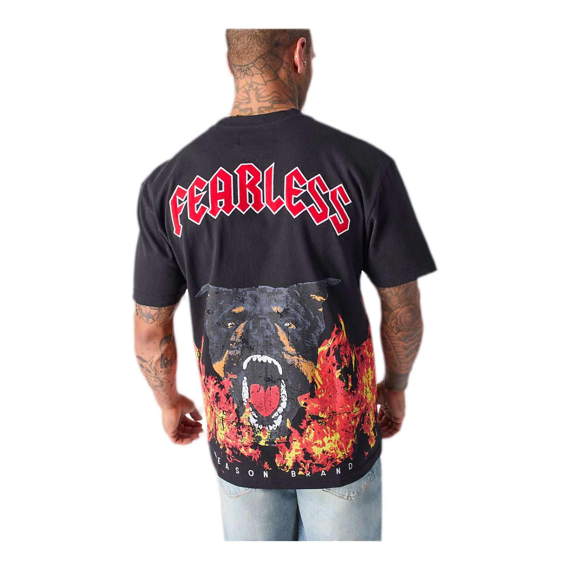 Reason "S564B" Men's T-Shirt - Black
