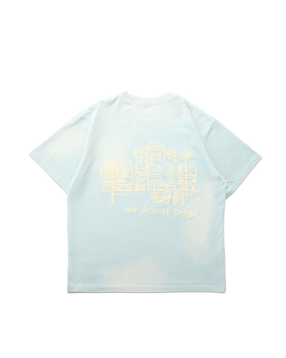 Elements of Art "Element'S Resort" T-Shirt - Light Blue