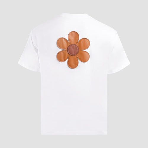 Hideout Flower T-Shirt - Leather Patch