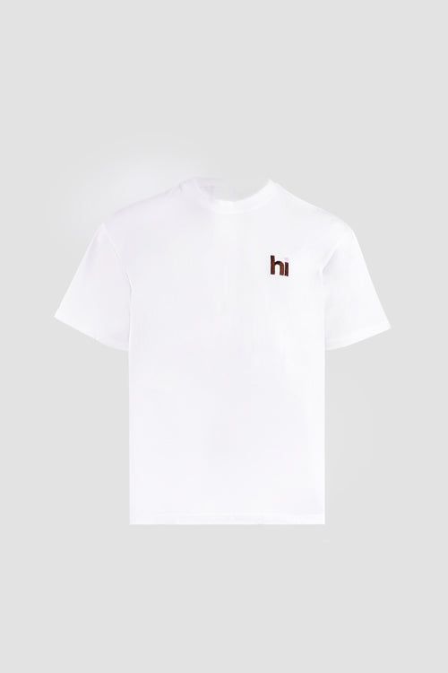 Hideout Flower T-Shirt - Leather Patch