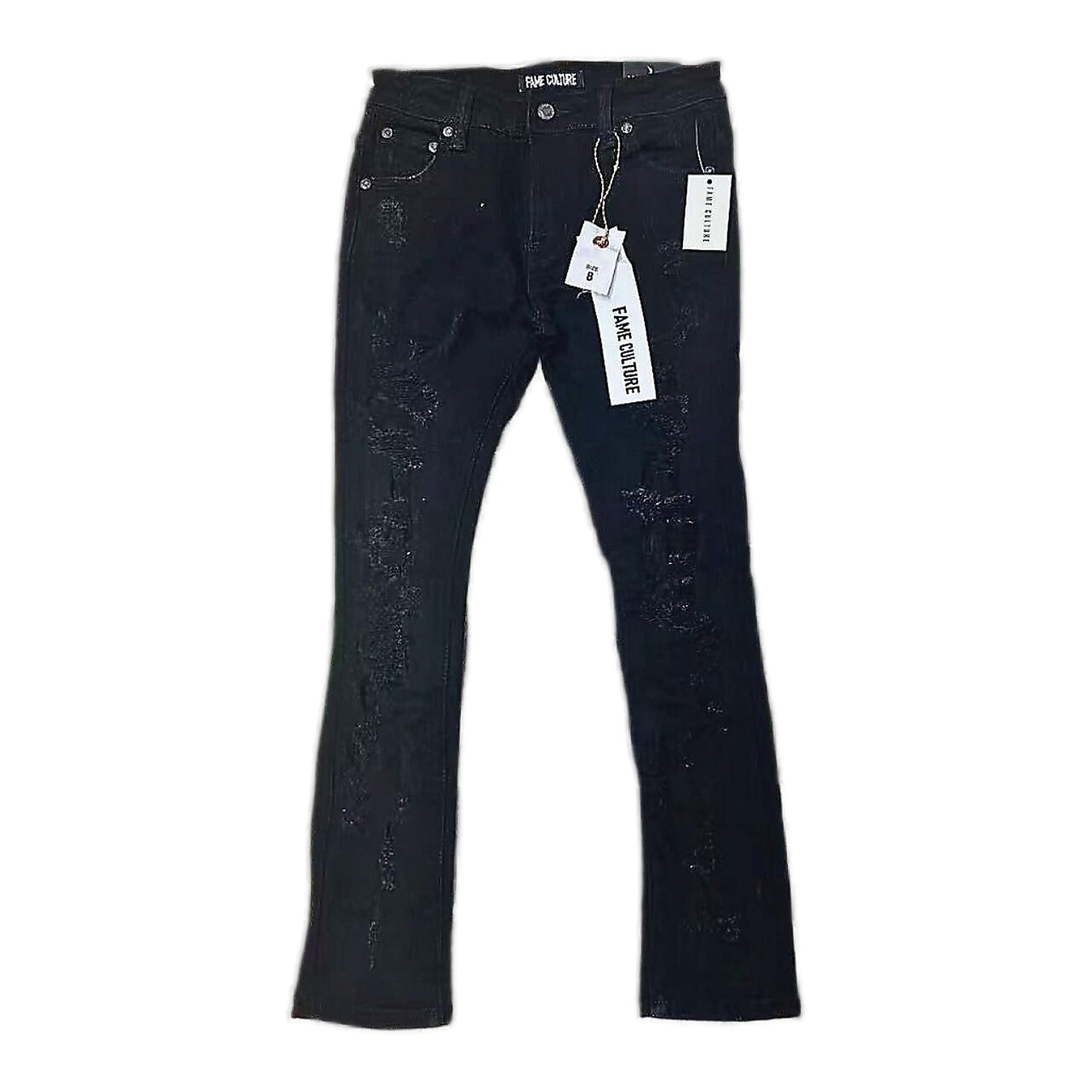 Fame Culture "Selvedge Society" Men's Jeans - Black