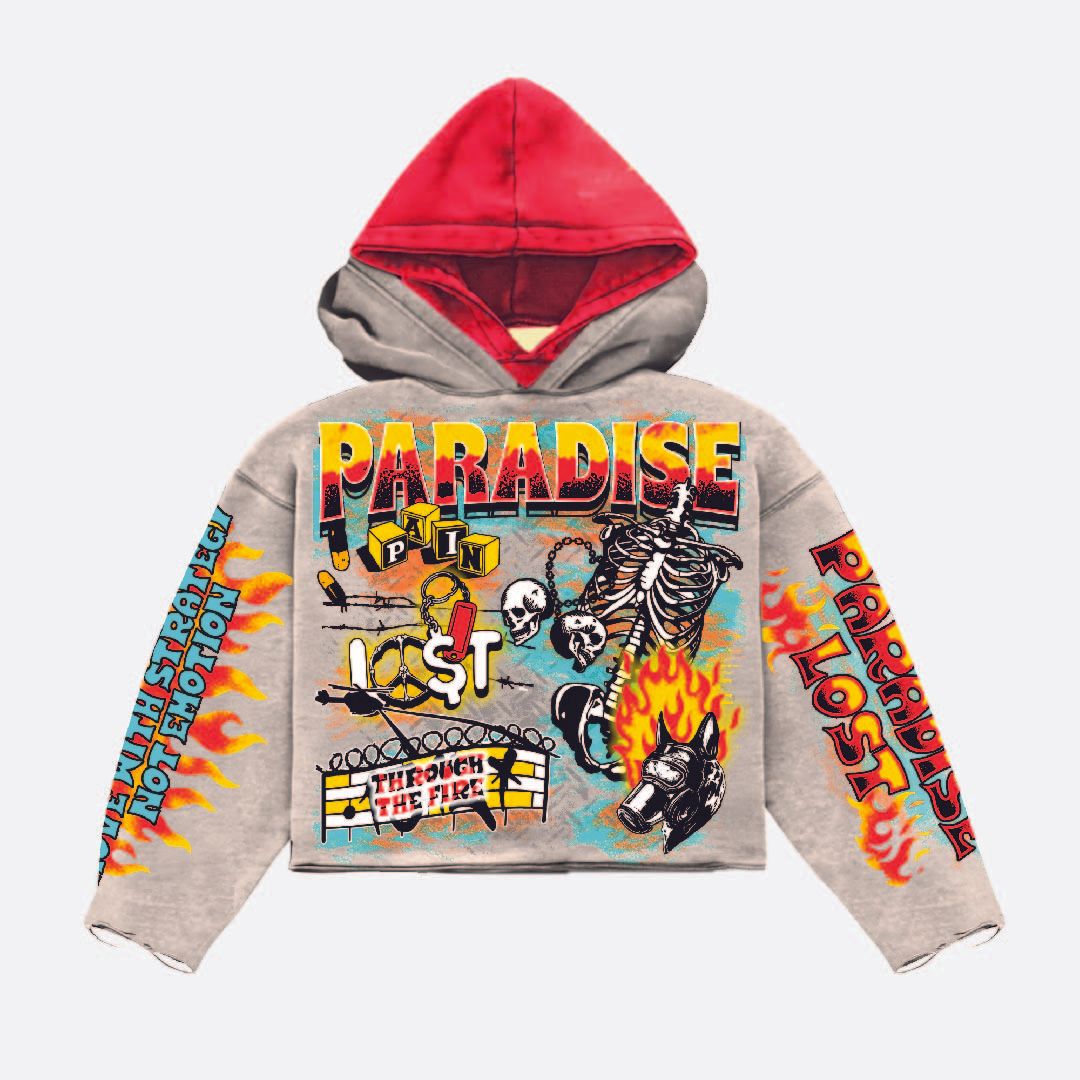 Paradise Lost Redemption Tour Hoodie - Gray