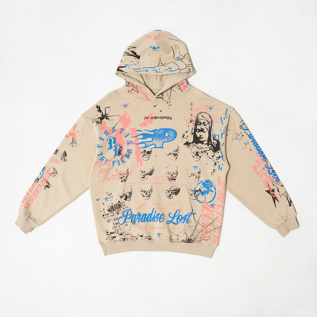 Paradise Memories Of The Lost Hoodie - Beige